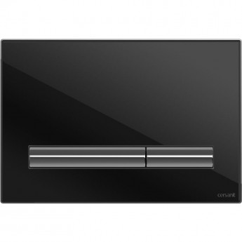 Кнопка CERSANIT PILOT для LINK PRO/VECTOR/LINK/HI-TEC стекло черный Кнопка CERSANIT PILOT для LINK PRO/VECTOR/LINK/HI-TEC стекло черный