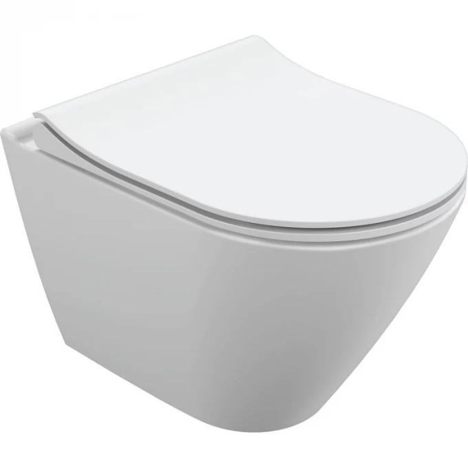 Подвесной унитаз CERSANIT CITY SMART CLEAN ON DPL EO slim LP 64822 Подвесной унитаз CERSANIT CITY SMART CLEAN ON DPL EO slim LP 64822