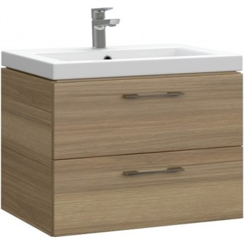 Тумба под раковину подвесная CERSANIT LARA 60 орех Тумба под раковину подвесная CERSANIT LARA 60 орех